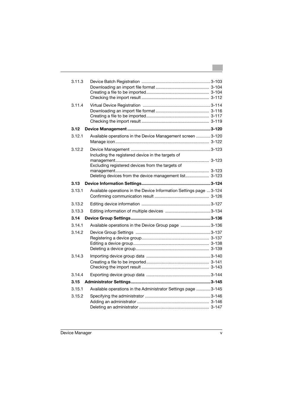 Konica Minolta PageScope Net Care Device Manager User Manual | Page 6 / 331