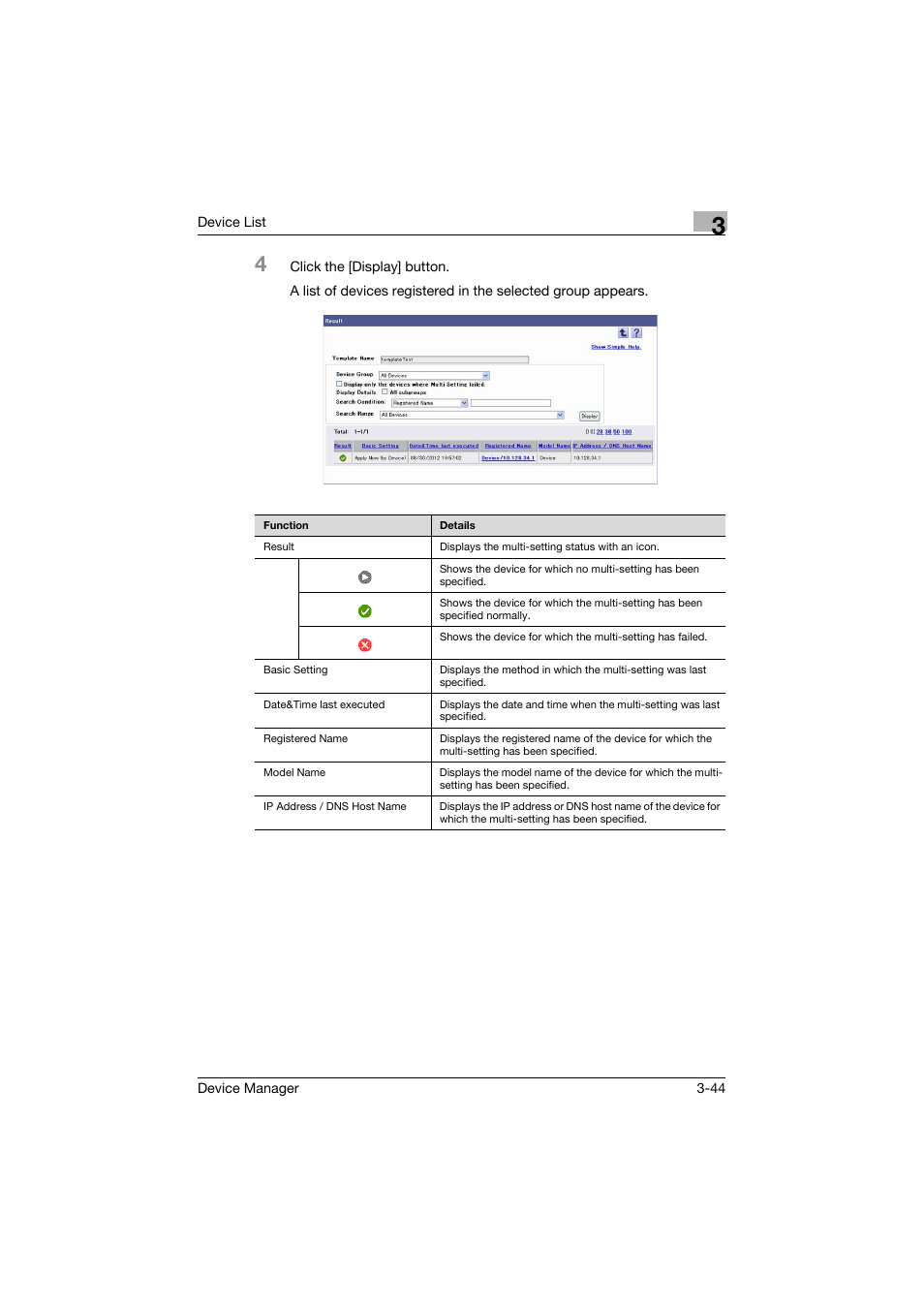 Konica Minolta PageScope Net Care Device Manager User Manual | Page 74 / 331