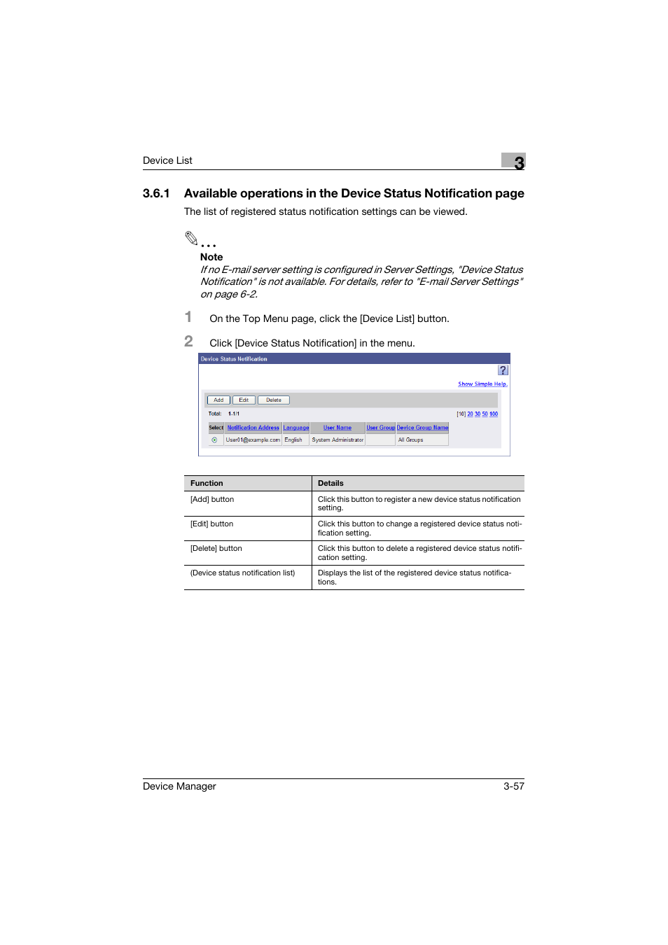 Konica Minolta PageScope Net Care Device Manager User Manual | Page 87 / 331