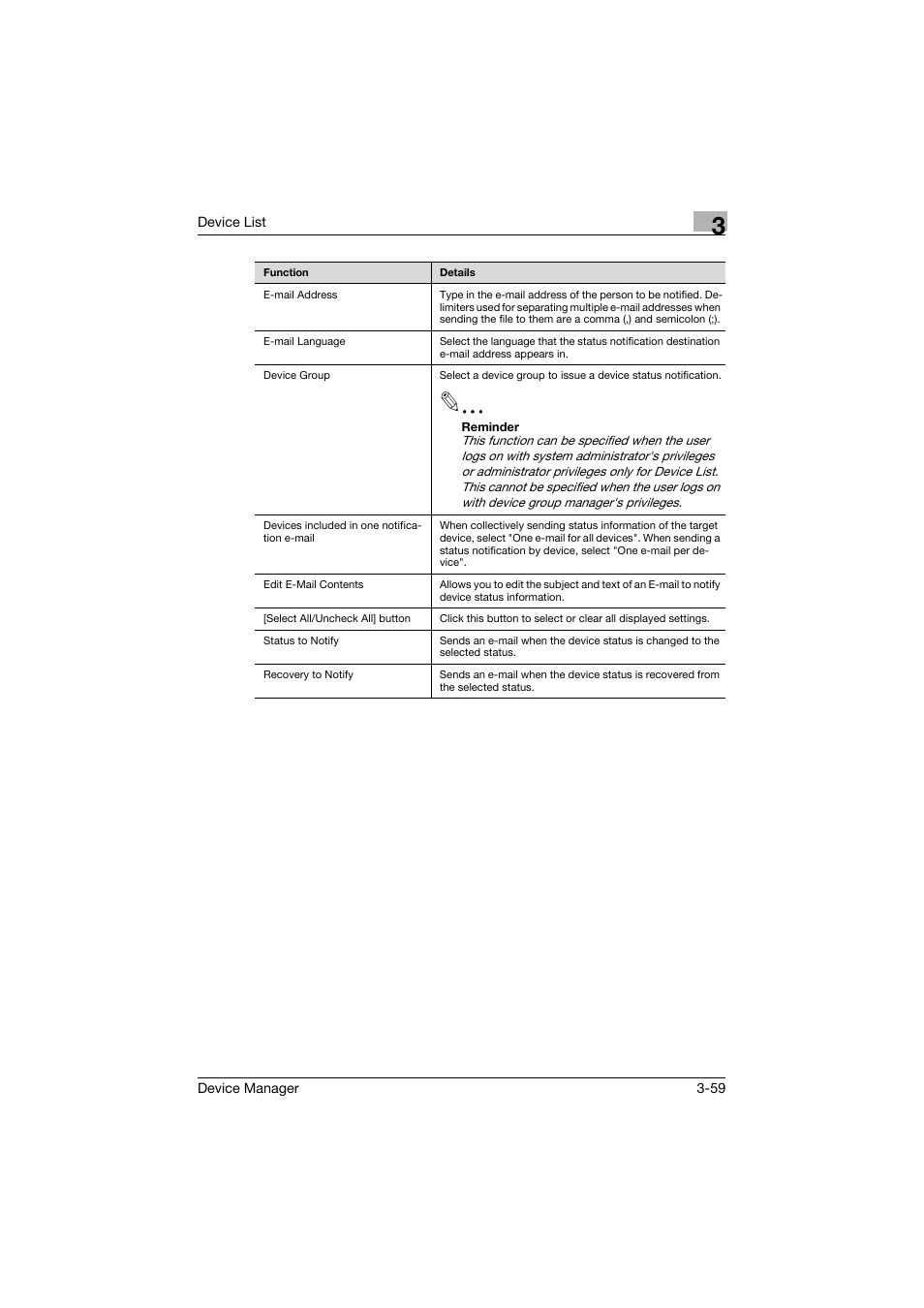 Konica Minolta PageScope Net Care Device Manager User Manual | Page 89 / 331