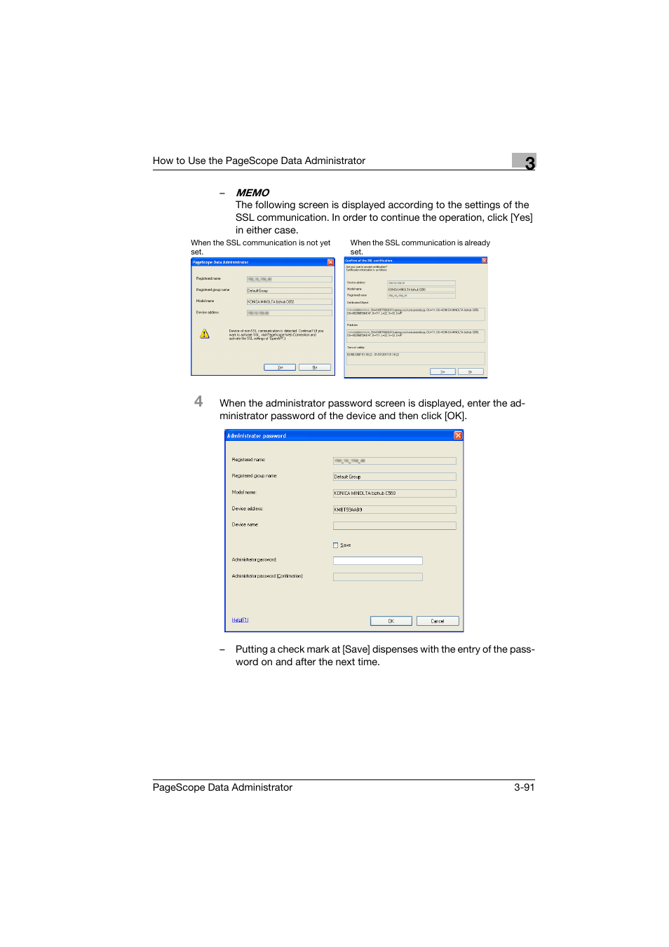 Konica Minolta PageScope Data Administrator User Manual | Page 100 / 113