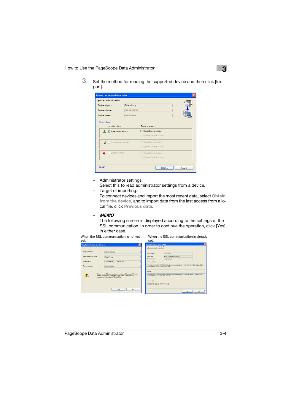 Konica Minolta PageScope Data Administrator User Manual | Page 13 / 113