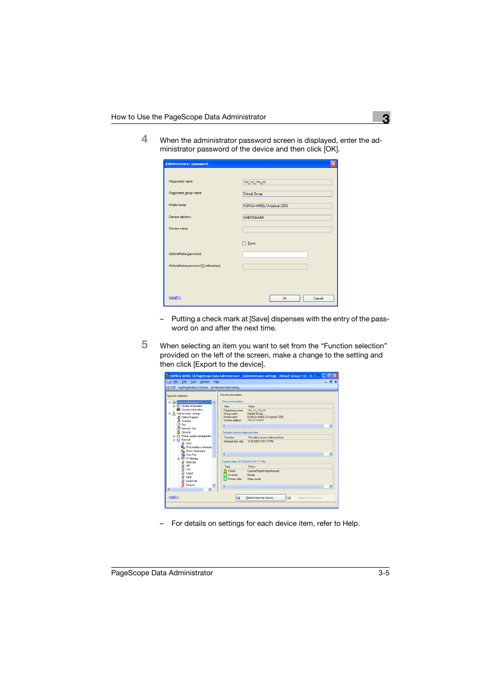Konica Minolta PageScope Data Administrator User Manual | Page 14 / 113