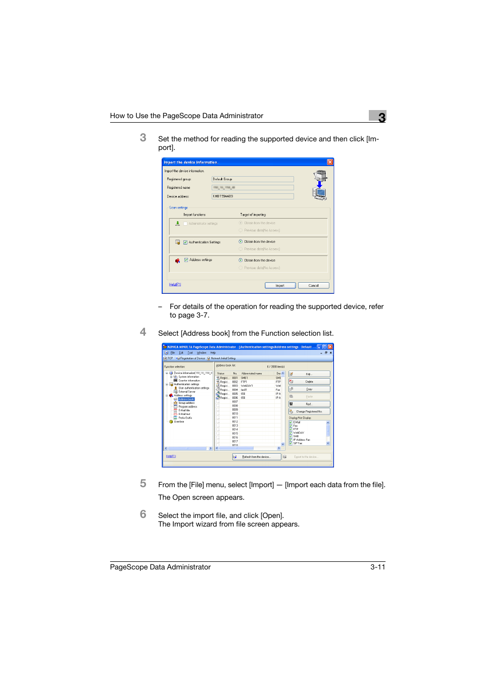 Konica Minolta PageScope Data Administrator User Manual | Page 20 / 113