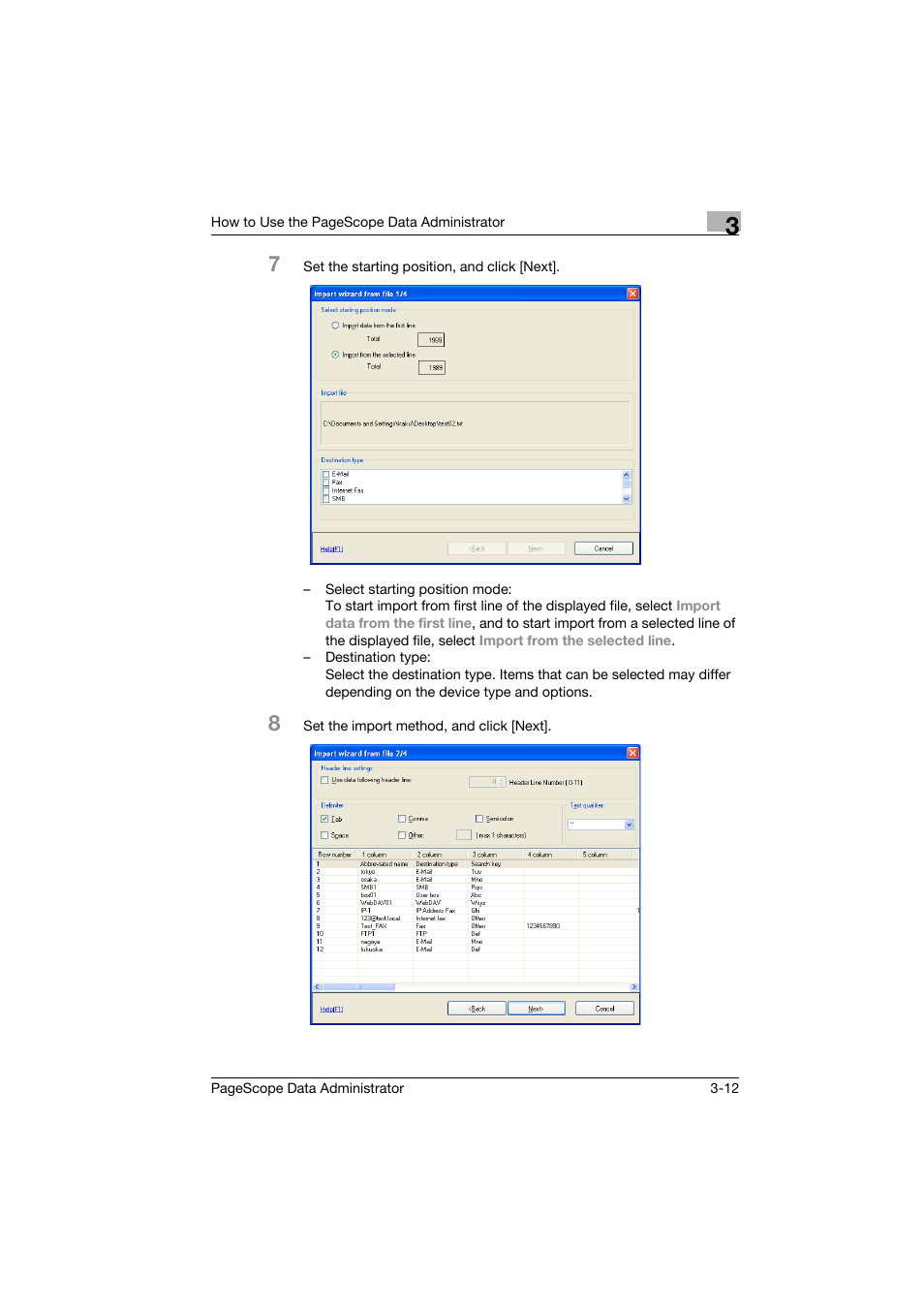 Konica Minolta PageScope Data Administrator User Manual | Page 21 / 113