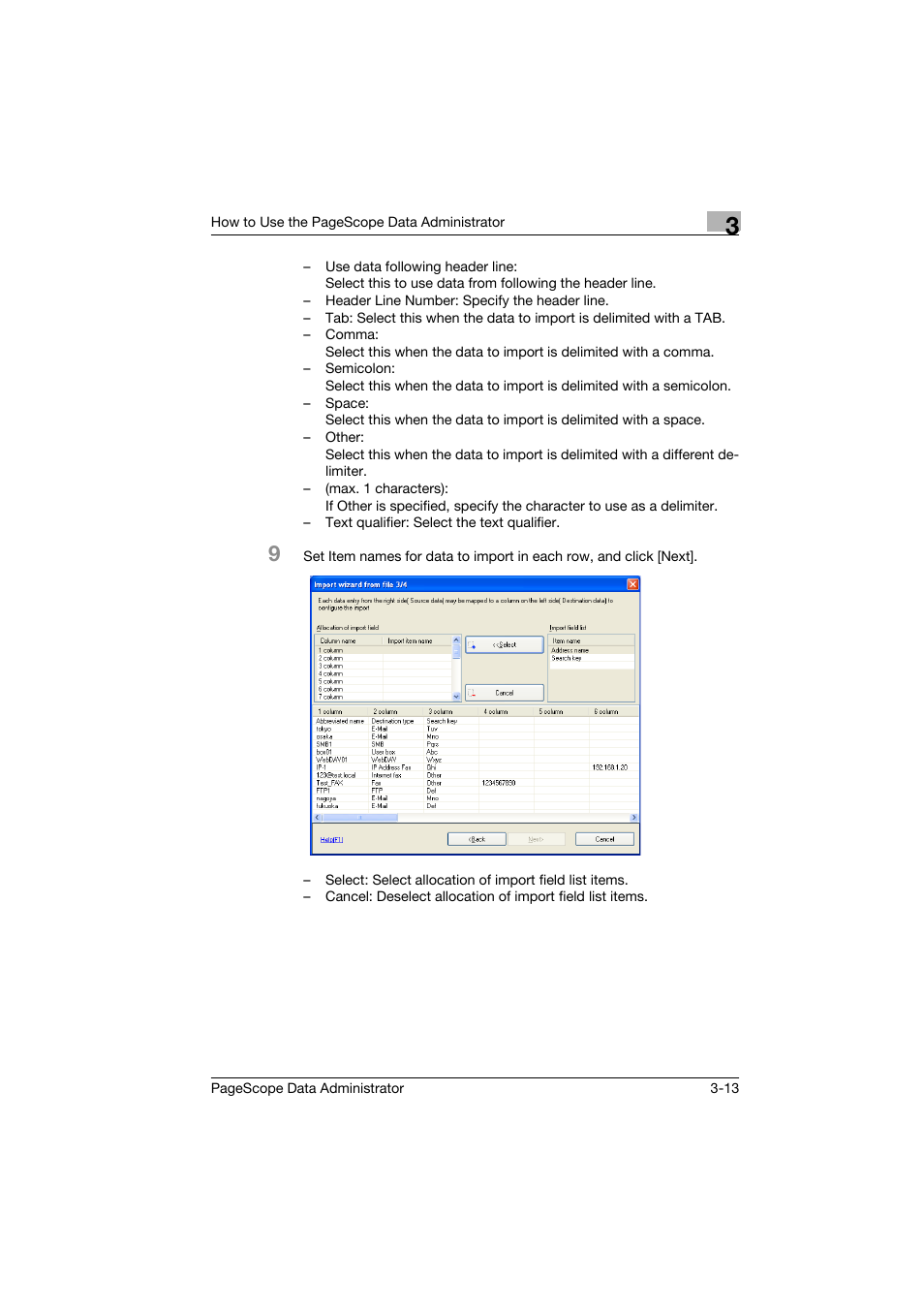 Konica Minolta PageScope Data Administrator User Manual | Page 22 / 113