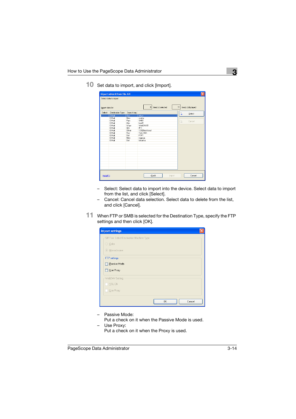 Konica Minolta PageScope Data Administrator User Manual | Page 23 / 113