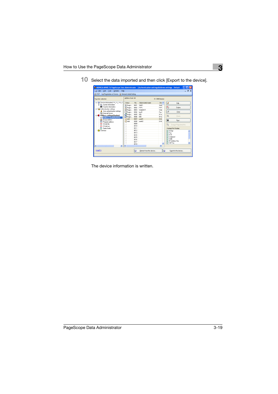 Konica Minolta PageScope Data Administrator User Manual | Page 28 / 113