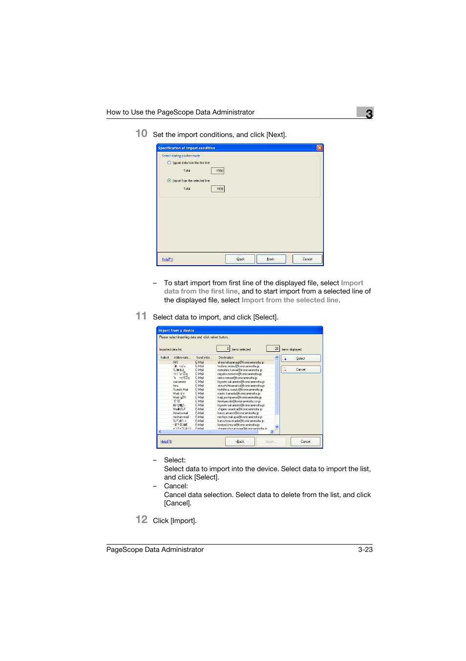 Konica Minolta PageScope Data Administrator User Manual | Page 32 / 113