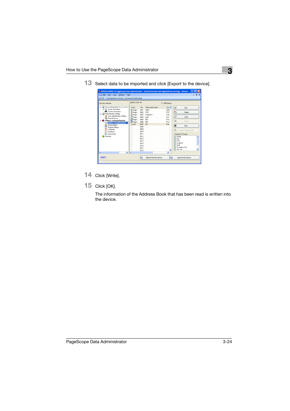 Konica Minolta PageScope Data Administrator User Manual | Page 33 / 113