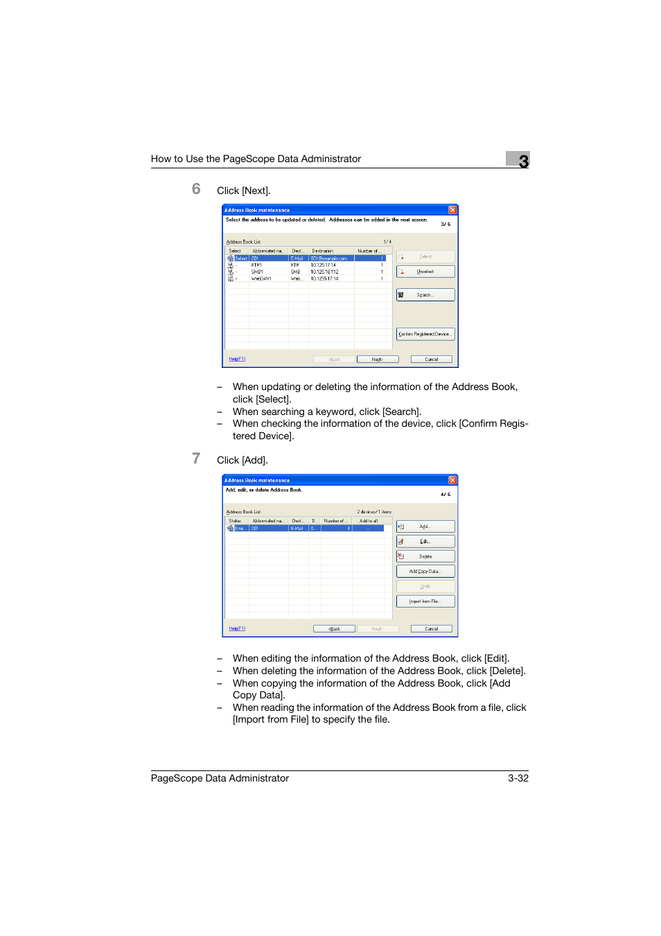 Konica Minolta PageScope Data Administrator User Manual | Page 41 / 113