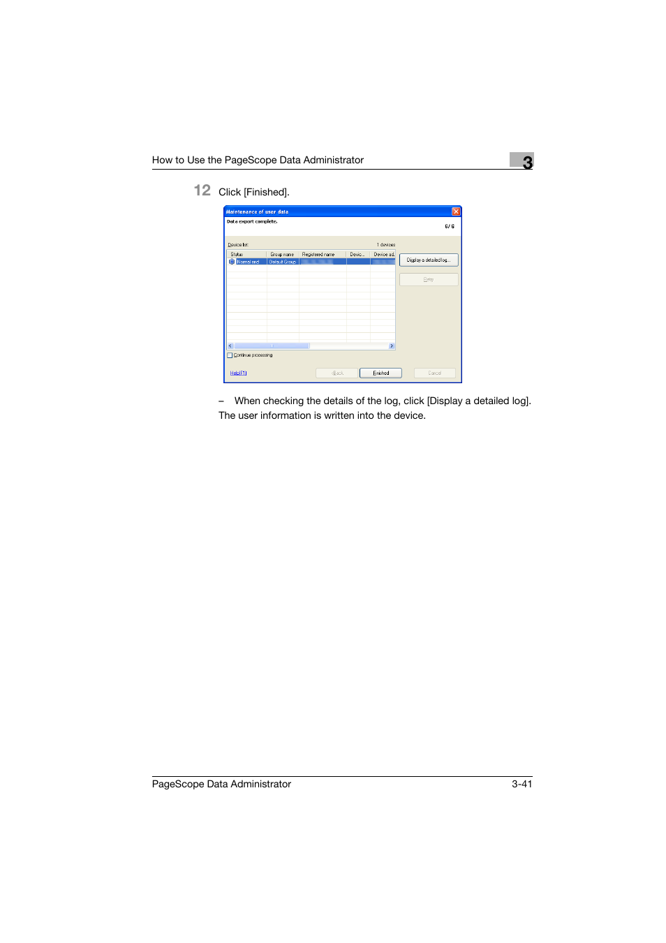 Konica Minolta PageScope Data Administrator User Manual | Page 50 / 113