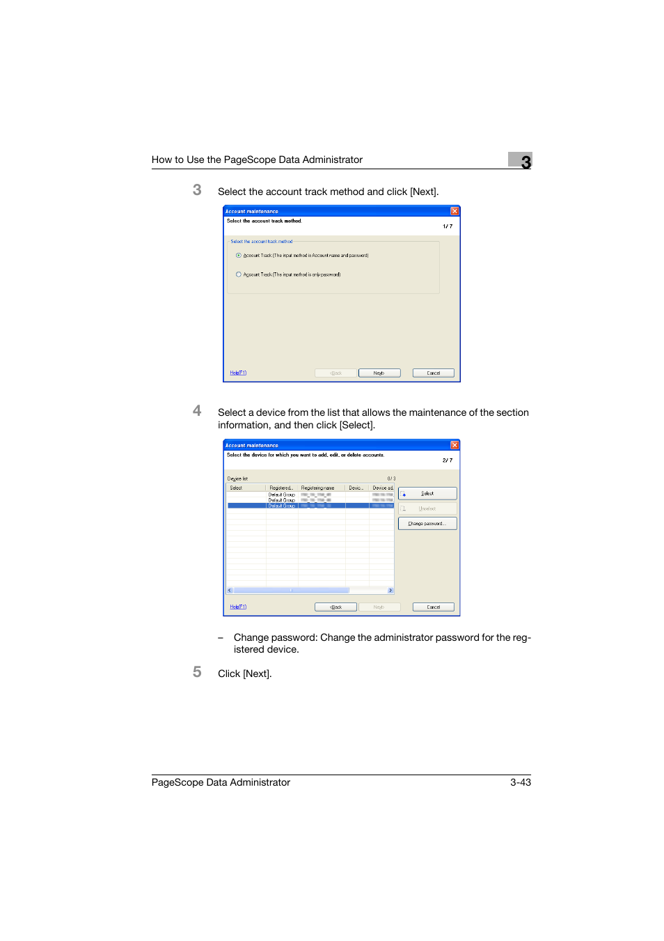 Konica Minolta PageScope Data Administrator User Manual | Page 52 / 113
