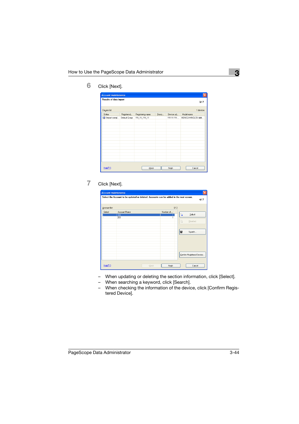 Konica Minolta PageScope Data Administrator User Manual | Page 53 / 113