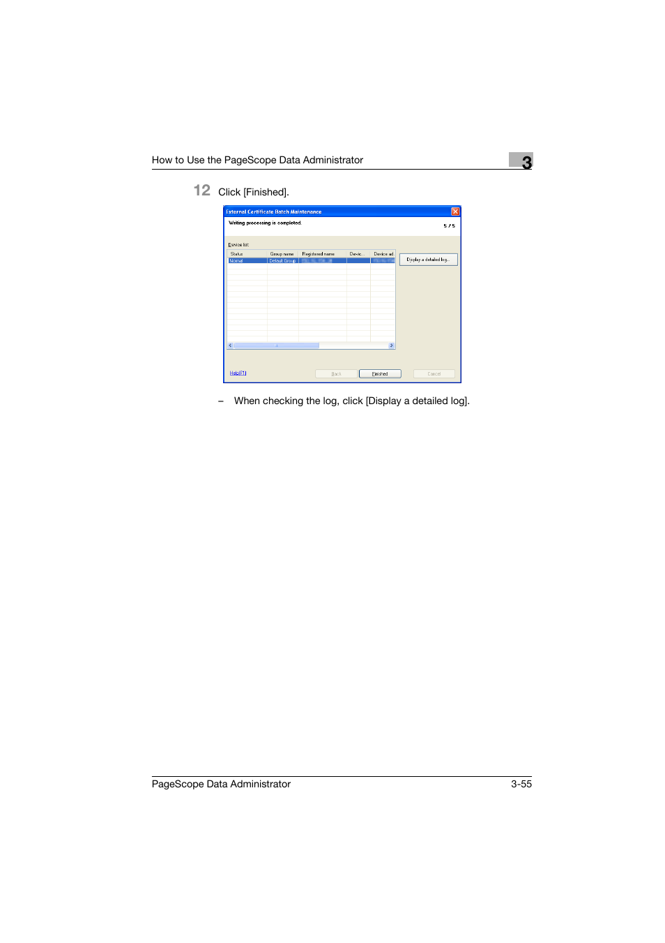 Konica Minolta PageScope Data Administrator User Manual | Page 64 / 113