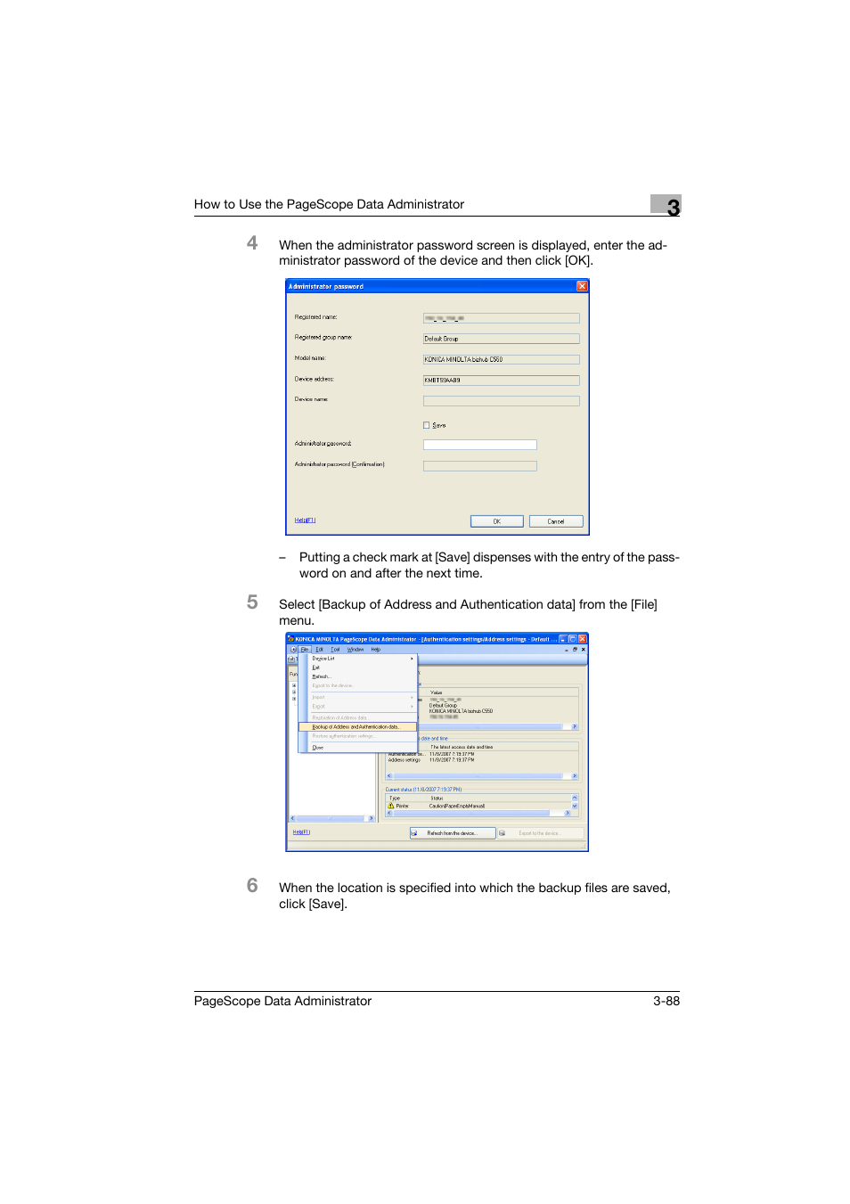 Konica Minolta PageScope Data Administrator User Manual | Page 97 / 113