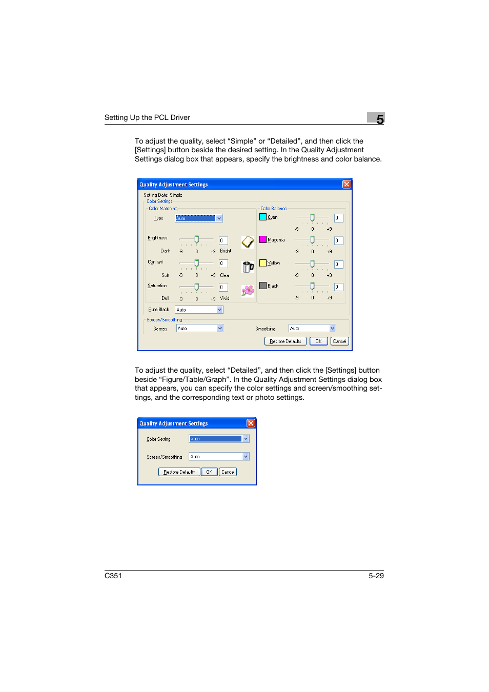 Konica Minolta BIZHUB C351 User Manual | Page 142 / 380