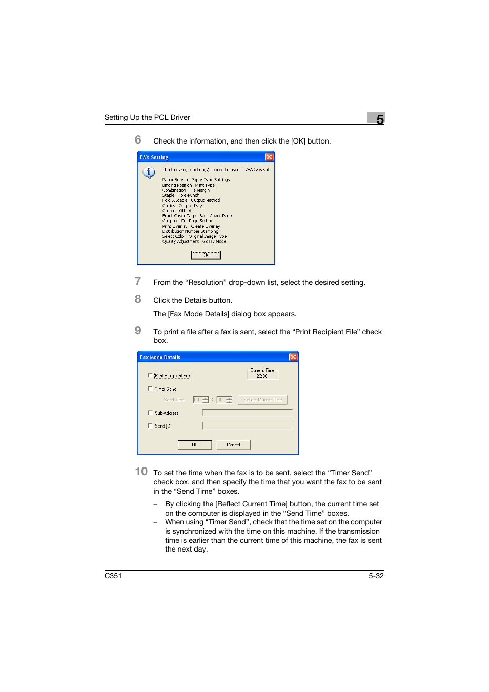 Konica Minolta BIZHUB C351 User Manual | Page 145 / 380