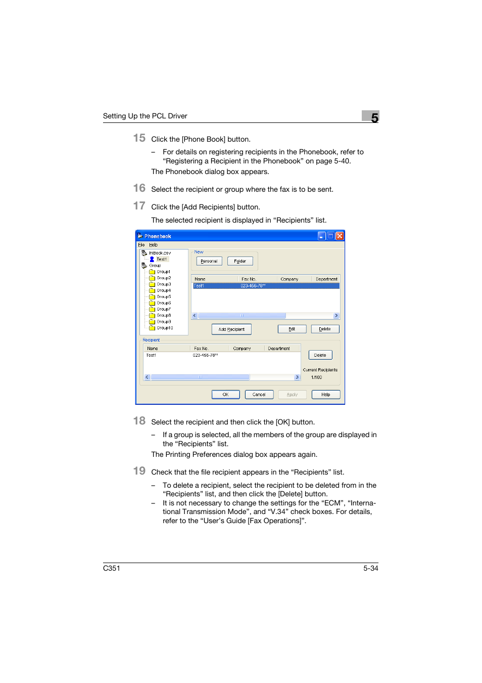 Konica Minolta BIZHUB C351 User Manual | Page 147 / 380