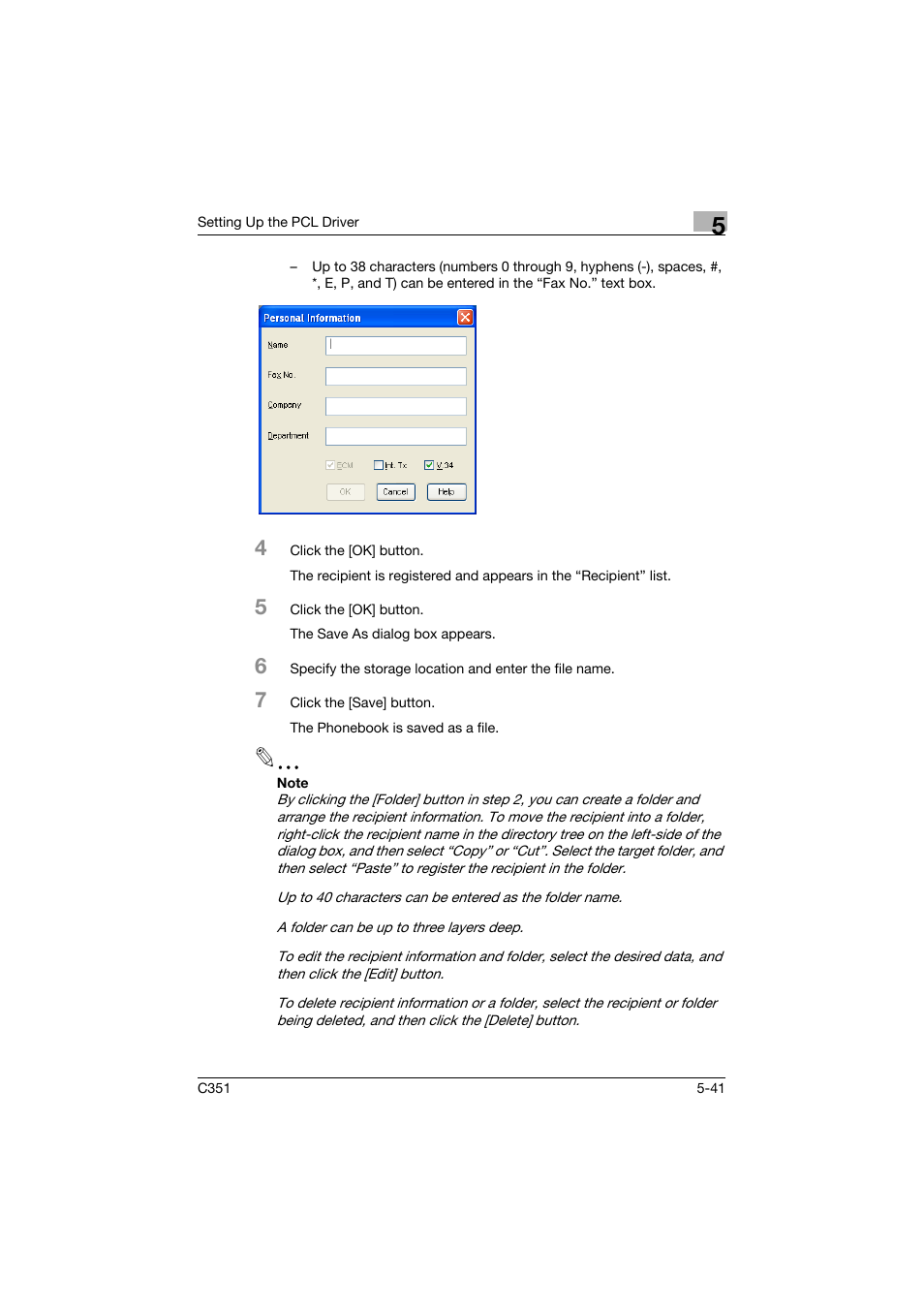 Konica Minolta BIZHUB C351 User Manual | Page 154 / 380