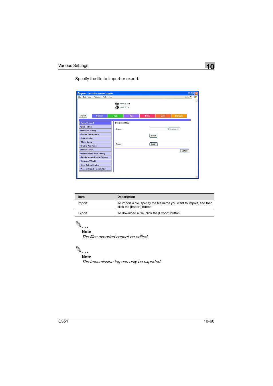 Konica Minolta BIZHUB C351 User Manual | Page 299 / 380