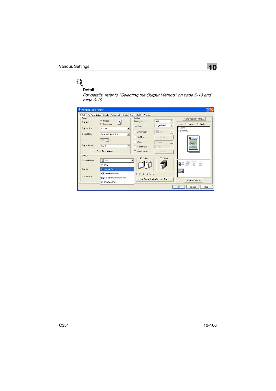 Konica Minolta BIZHUB C351 User Manual | Page 339 / 380