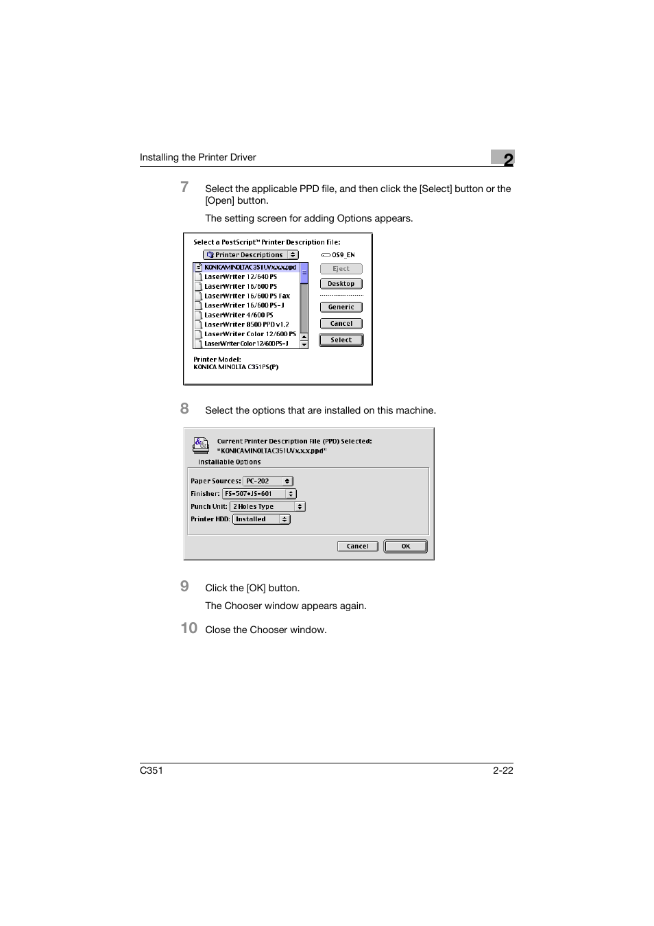 Konica Minolta BIZHUB C351 User Manual | Page 53 / 380