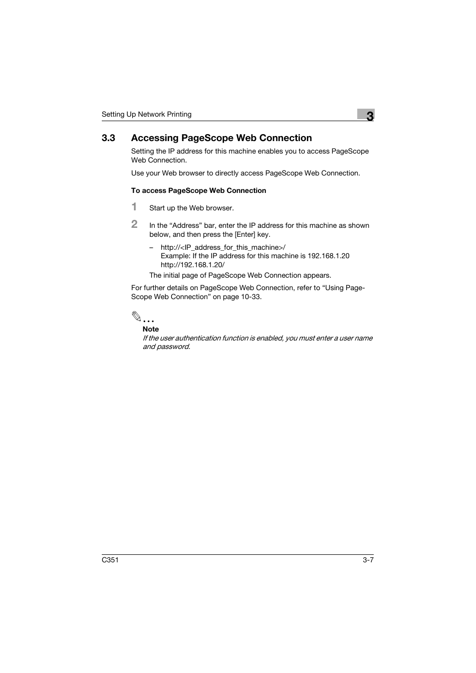 Konica Minolta BIZHUB C351 User Manual | Page 62 / 380