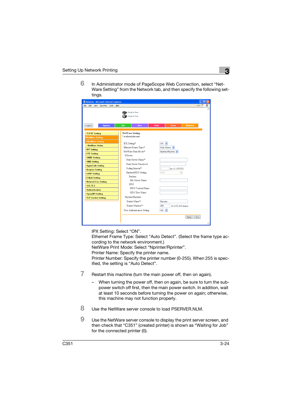 Konica Minolta BIZHUB C351 User Manual | Page 79 / 380