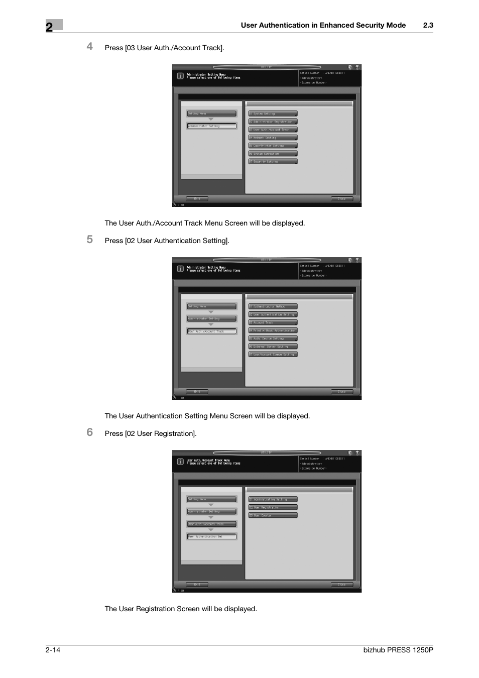 Konica Minolta bizhub PRESS 1250P User Manual | Page 22 / 68