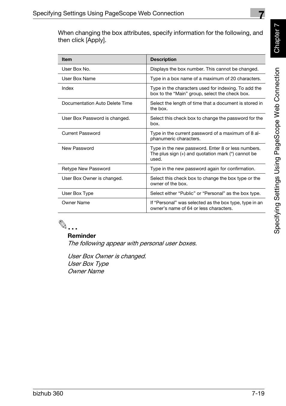 Konica Minolta bizhub 360 User Manual | Page 194 / 218