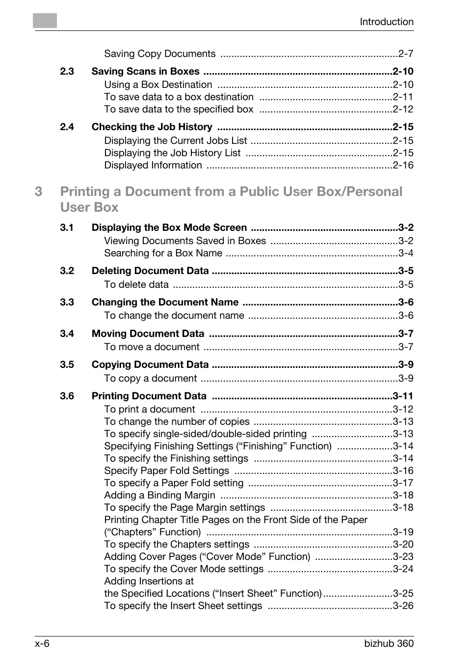 Konica Minolta bizhub 360 User Manual | Page 7 / 218
