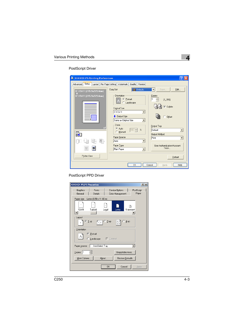 Konica Minolta bizhub C250 User Manual | Page 56 / 96