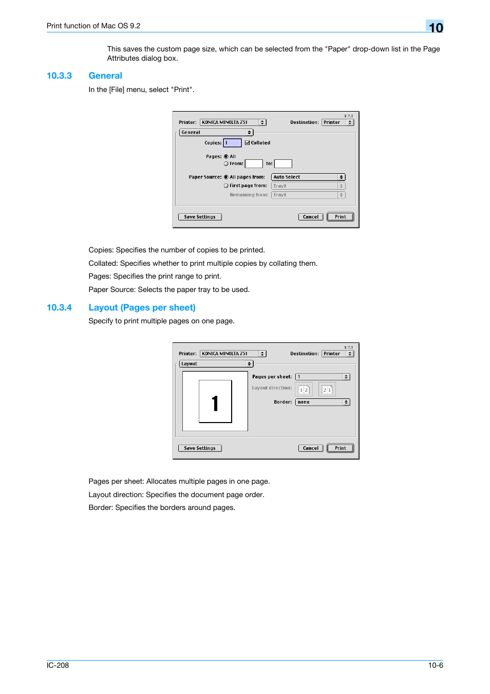 3 general, General -6 | Konica Minolta bizhub 601 User Manual | Page 139 / 273