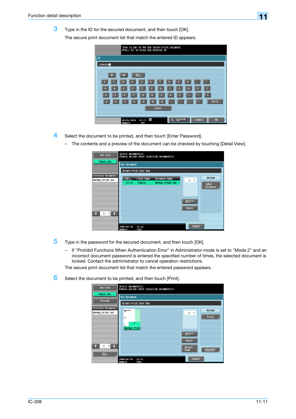 Konica Minolta bizhub 601 User Manual | Page 151 / 273