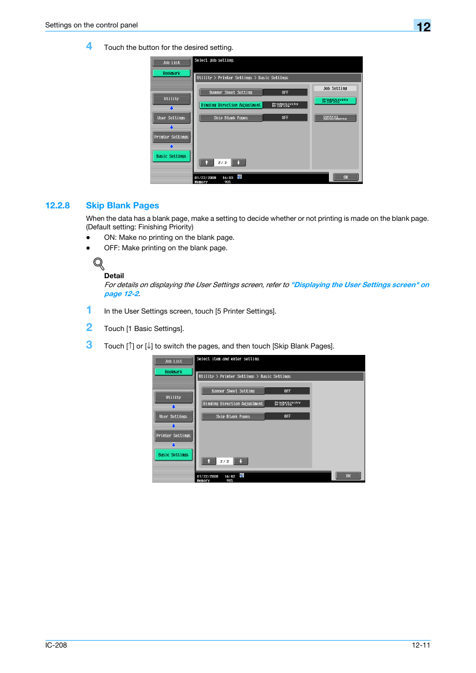 Konica Minolta bizhub 601 User Manual | Page 190 / 273