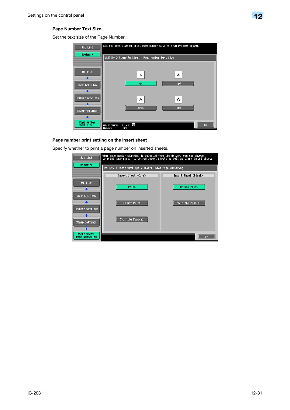 Konica Minolta bizhub 601 User Manual | Page 210 / 273