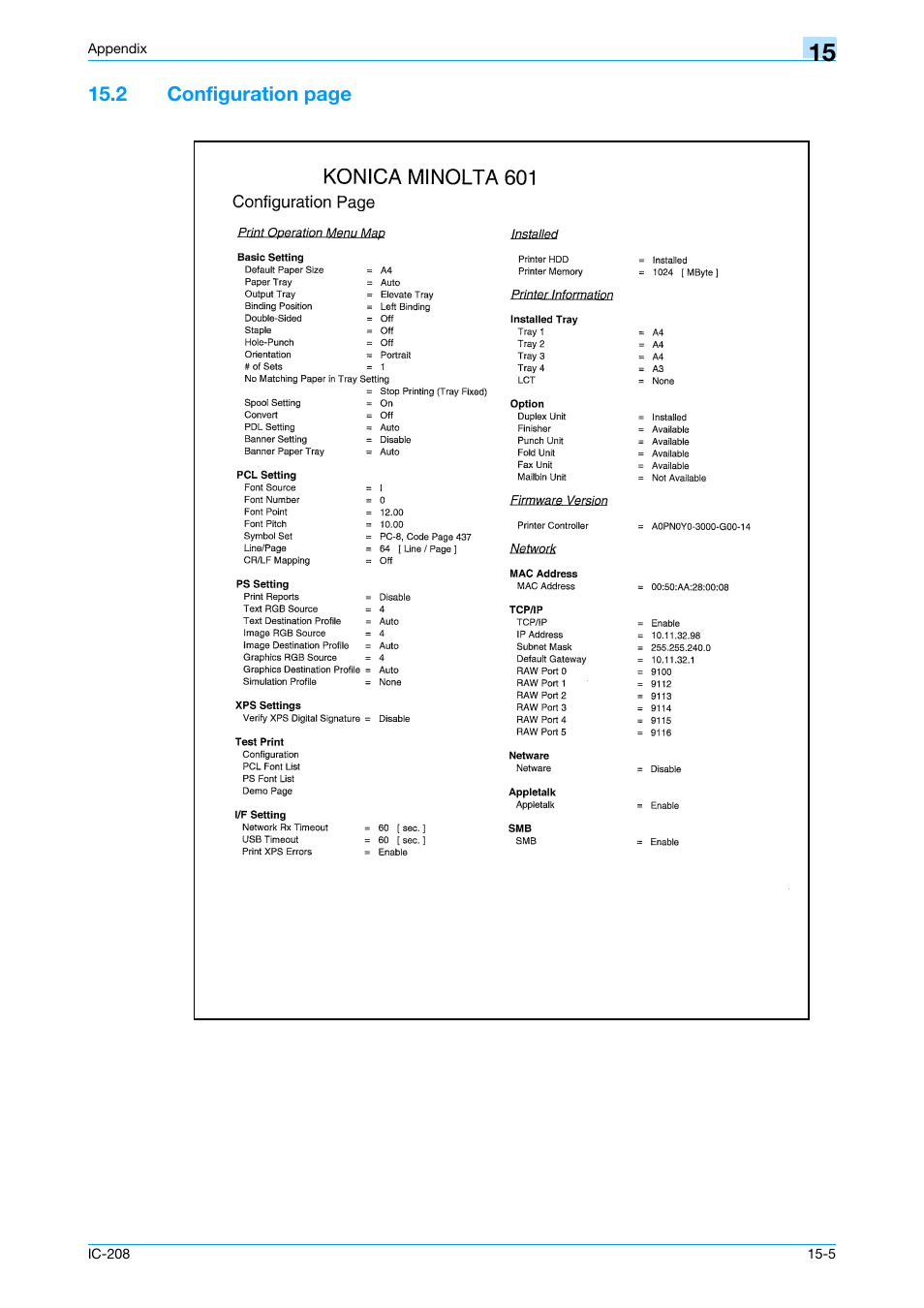 Konica Minolta bizhub 601 User Manual | Page 259 / 273