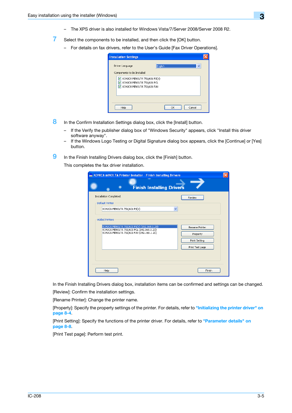 Konica Minolta bizhub 601 User Manual | Page 35 / 273