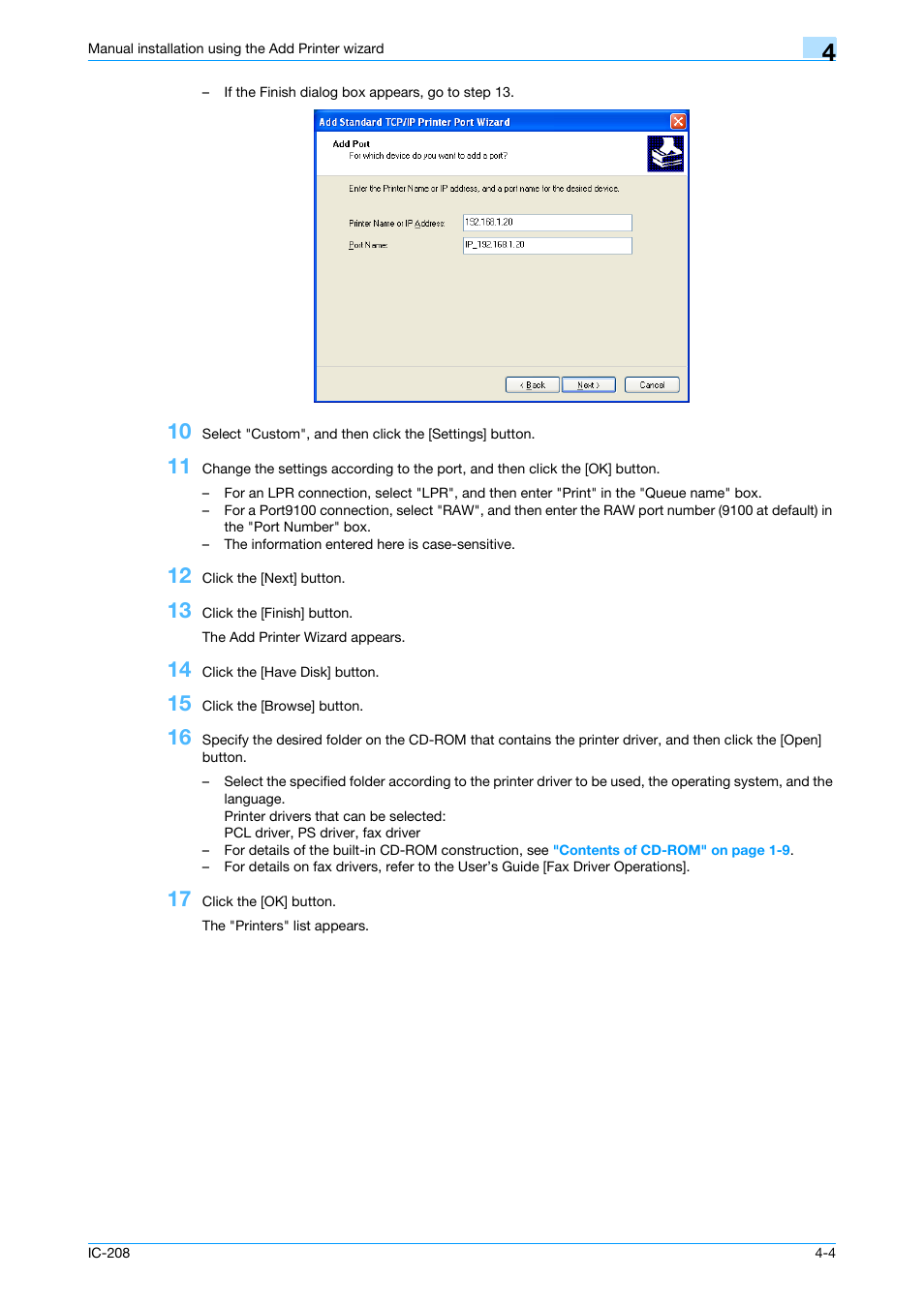 Konica Minolta bizhub 601 User Manual | Page 39 / 273