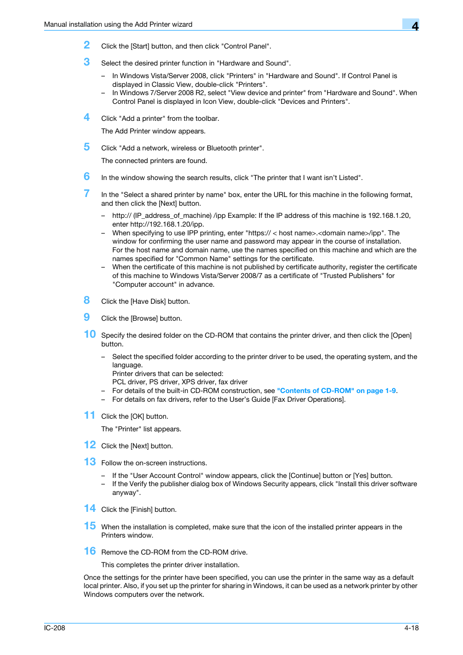 Konica Minolta bizhub 601 User Manual | Page 53 / 273