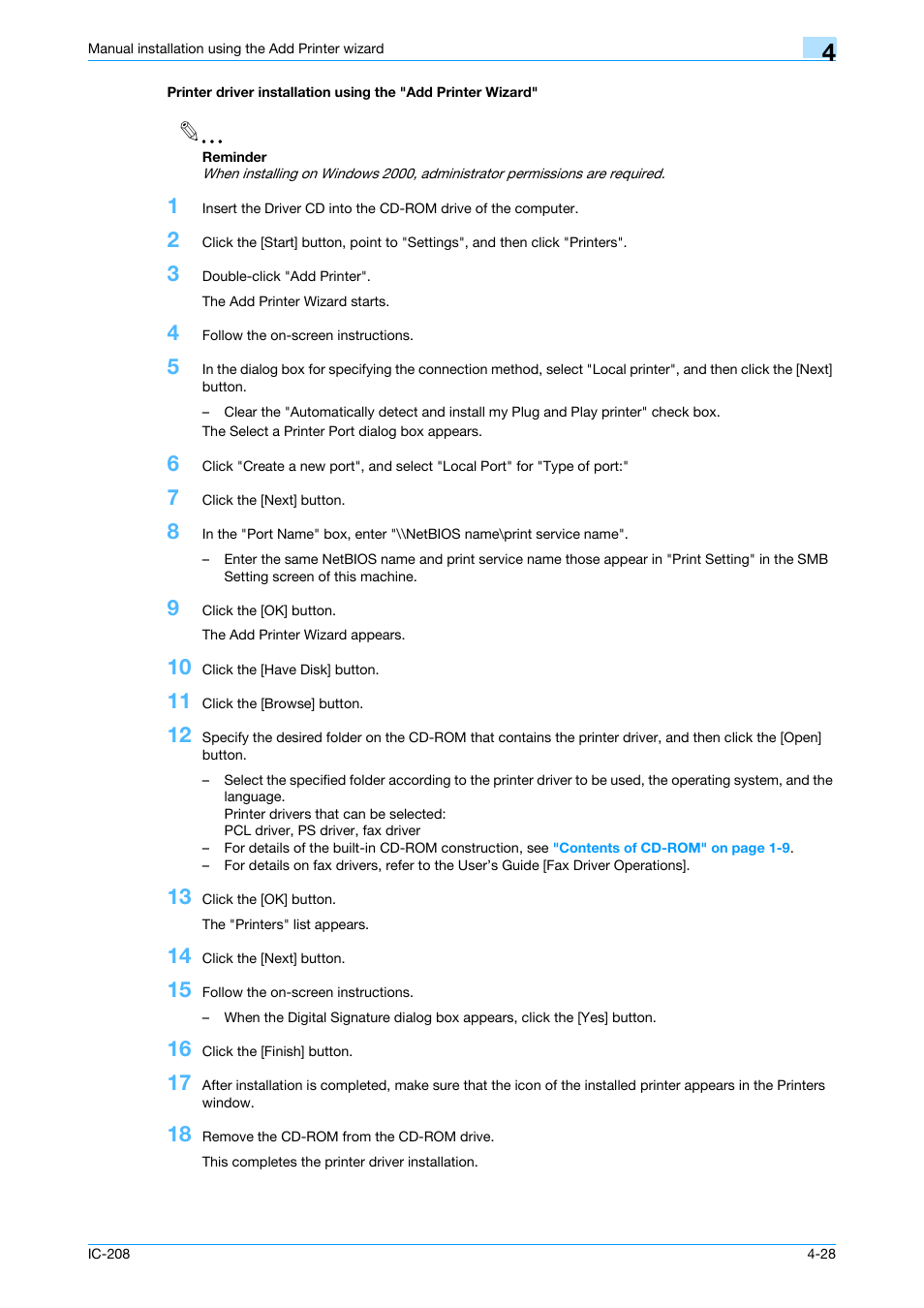 Konica Minolta bizhub 601 User Manual | Page 63 / 273