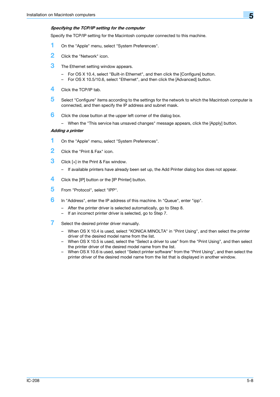 Konica Minolta bizhub 601 User Manual | Page 75 / 273