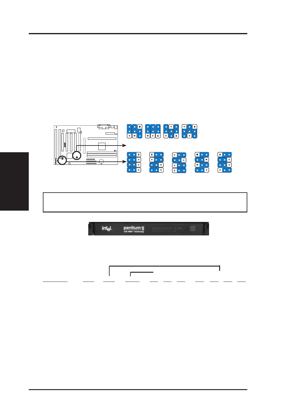 Iii. installation, Jumpers) iii. inst alla tion | Asus P2L97 User Manual | Page 14 / 56