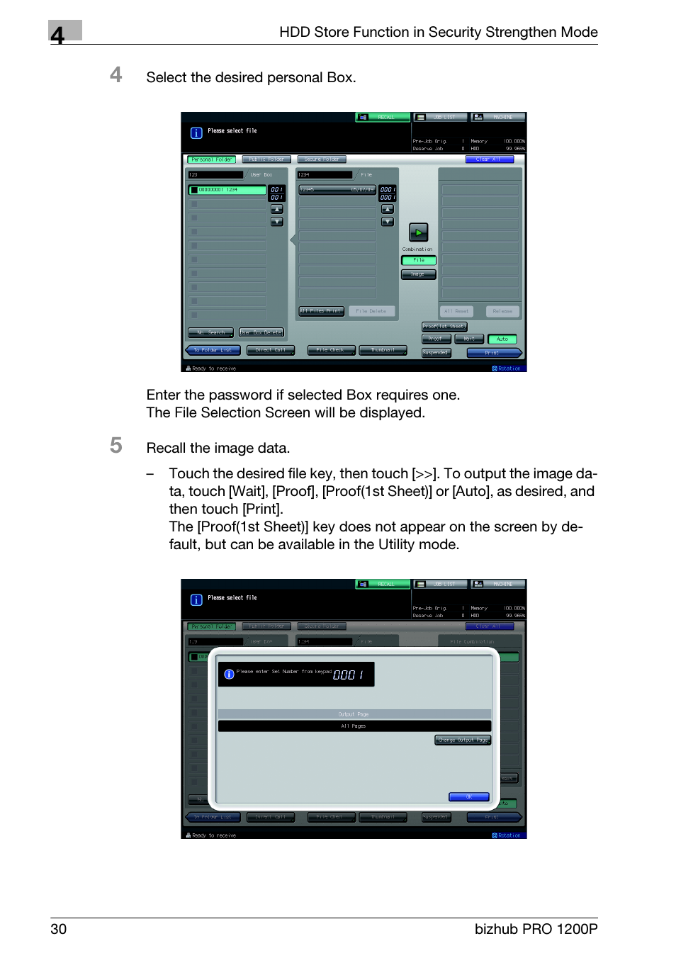 Konica Minolta bizhub PRO 1200P User Manual | Page 36 / 72