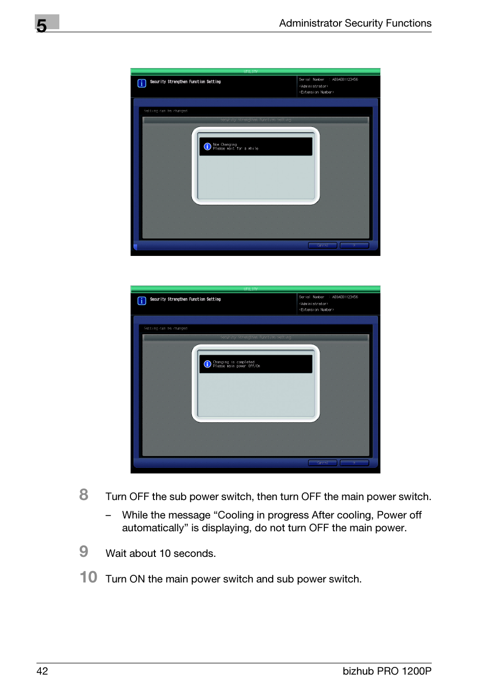 Konica Minolta bizhub PRO 1200P User Manual | Page 48 / 72