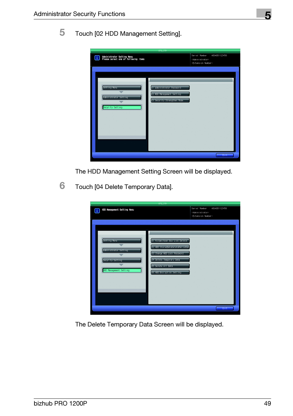 Konica Minolta bizhub PRO 1200P User Manual | Page 55 / 72