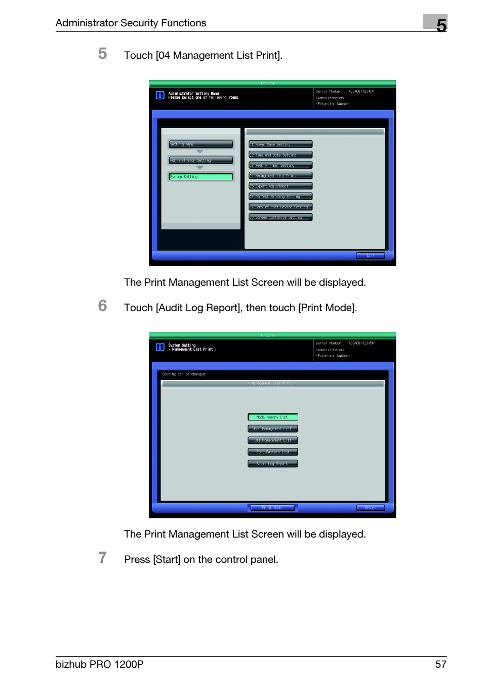 Konica Minolta bizhub PRO 1200P User Manual | Page 63 / 72