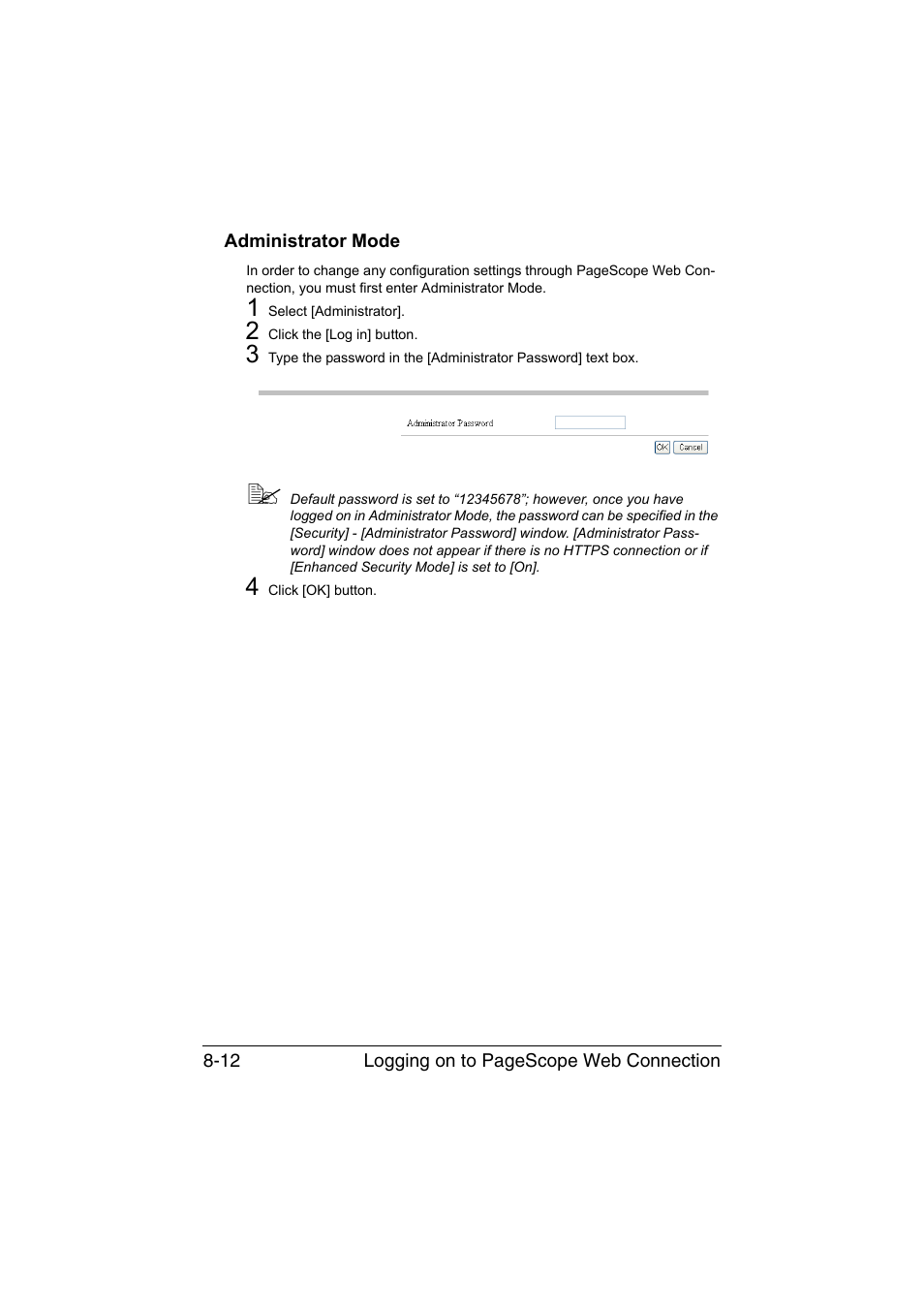 Administrator mode, Administrator mode -12 | Konica Minolta bizhub C35 User Manual | Page 279 / 510
