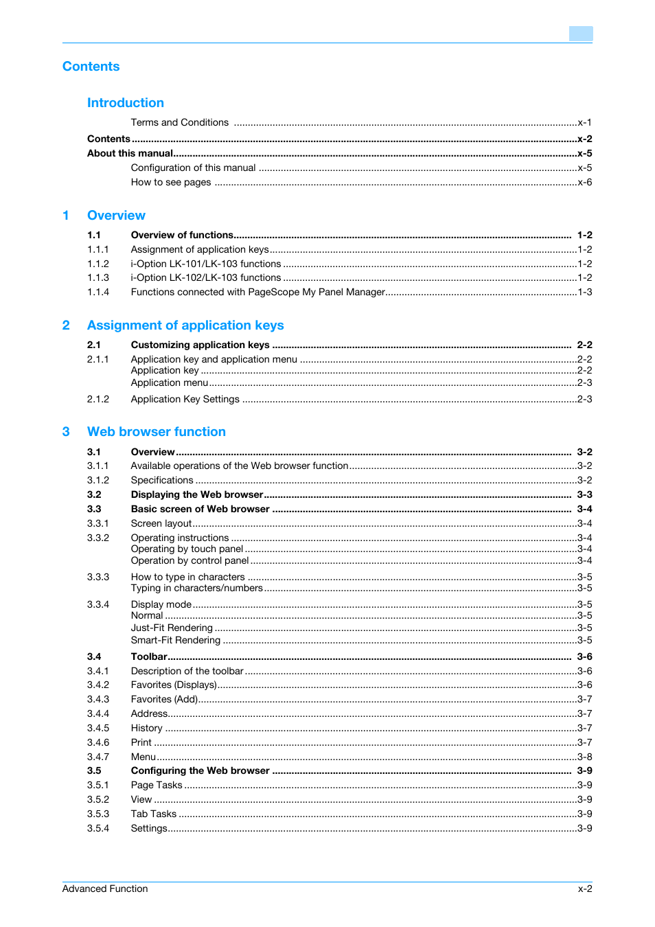 Konica Minolta bizhub C451 User Manual | Page 3 / 82